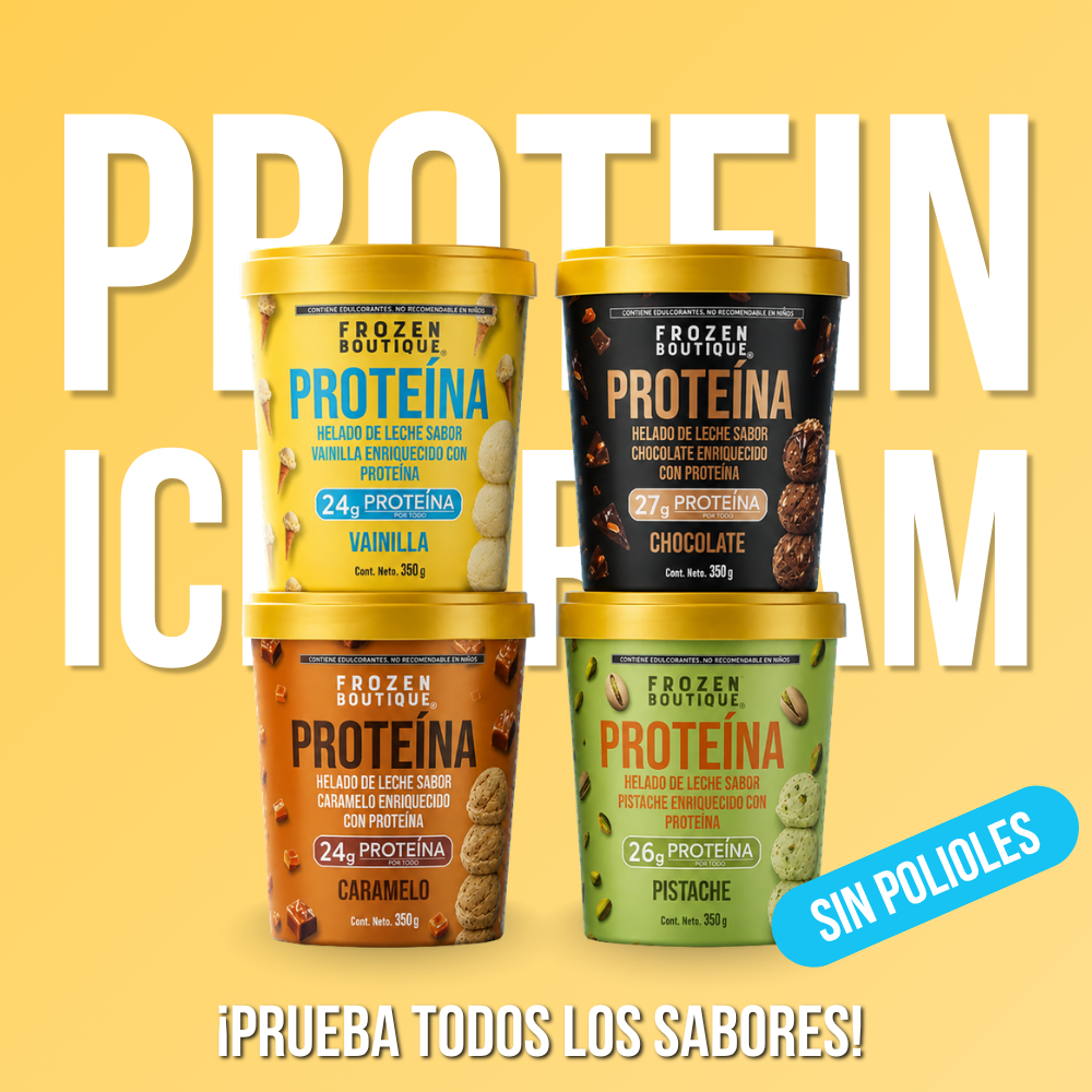 Frozen Boutique Helado Proteína Chocolate 350 g