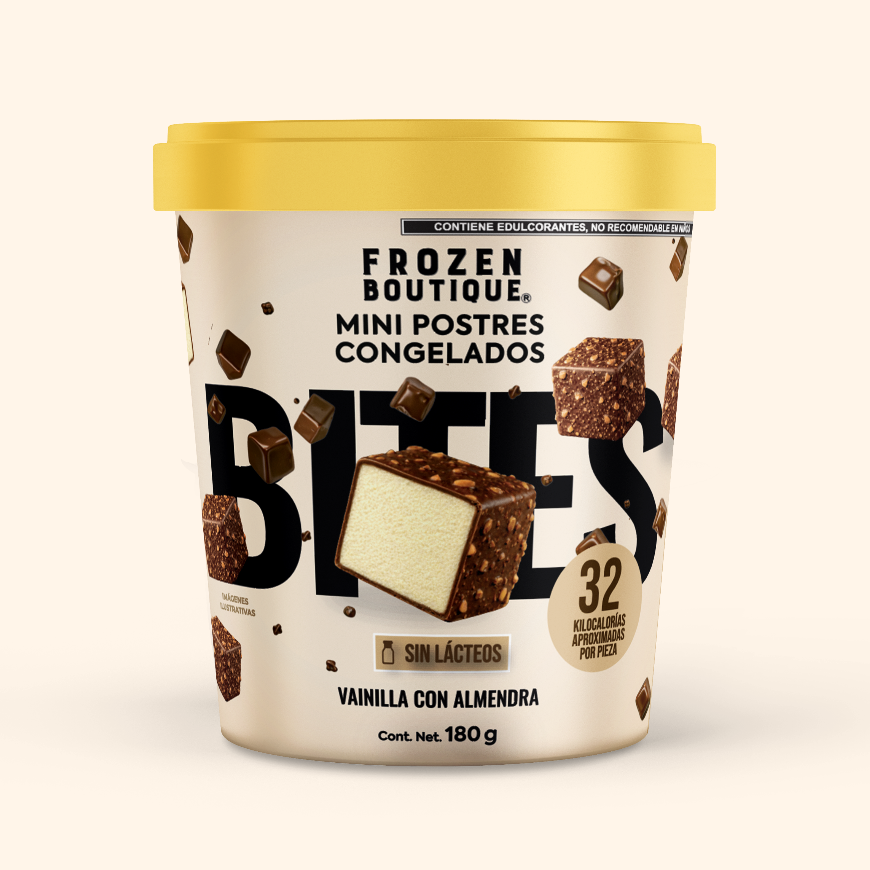Frozen Boutique Bites vainilla y almendra 180 g