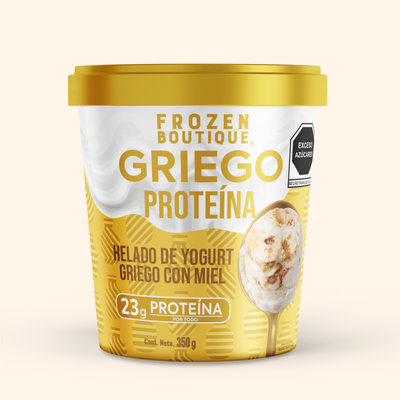 Frozen Boutique Helado Proteína Griego Miel 350 g