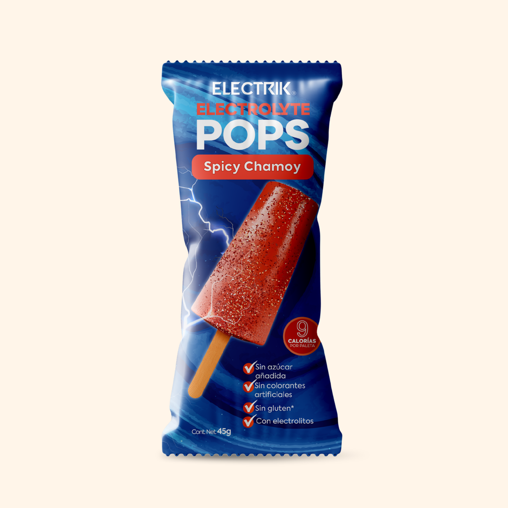 ELECTRIK Paleta con Electrolitos sabor Spicy chamoy 45g