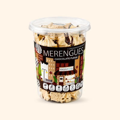AngelFood Merengues de Chocolate Fudge 50g