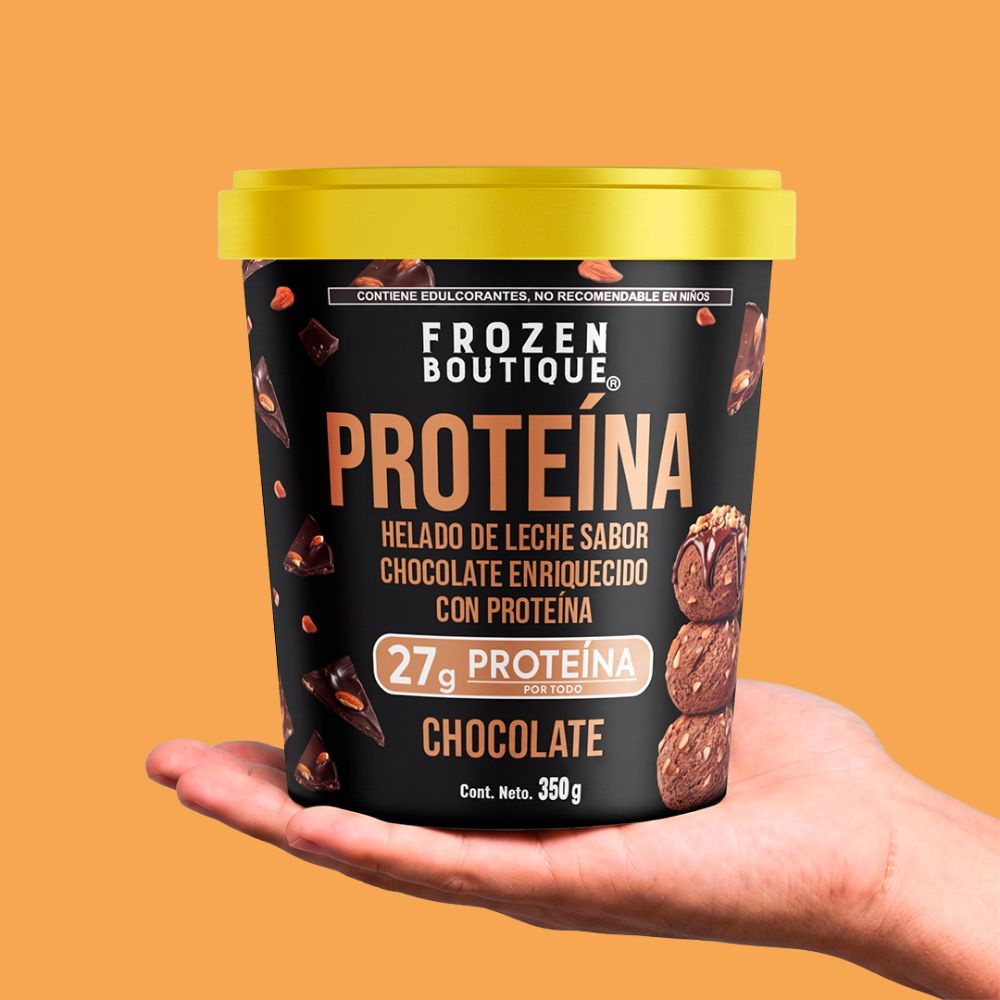 Frozen Boutique  Helado  Proteína  Chocolate  350 g