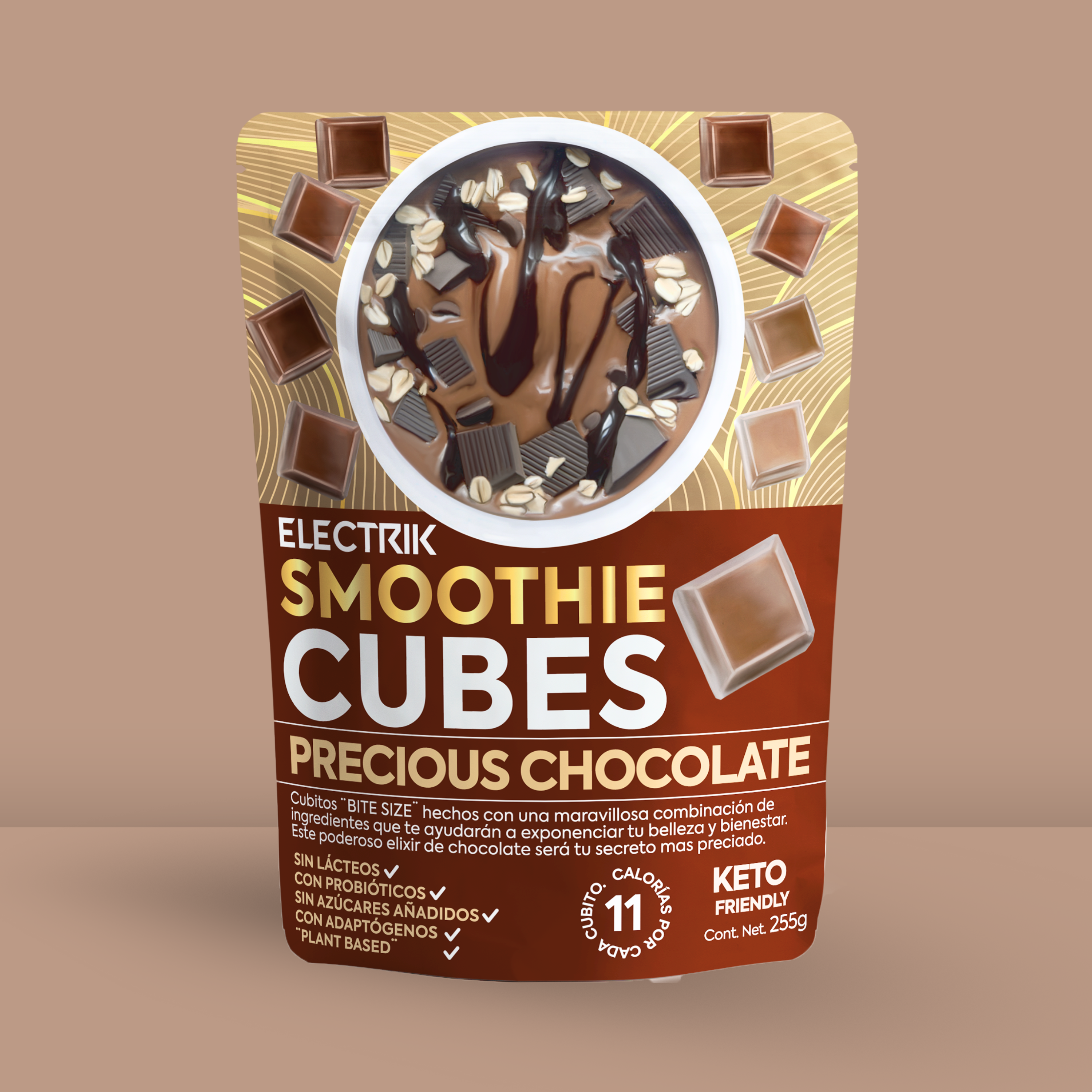 ELECTRIK Smoothie cubes  Precious Chocolate 255g - Frozen-Boutique