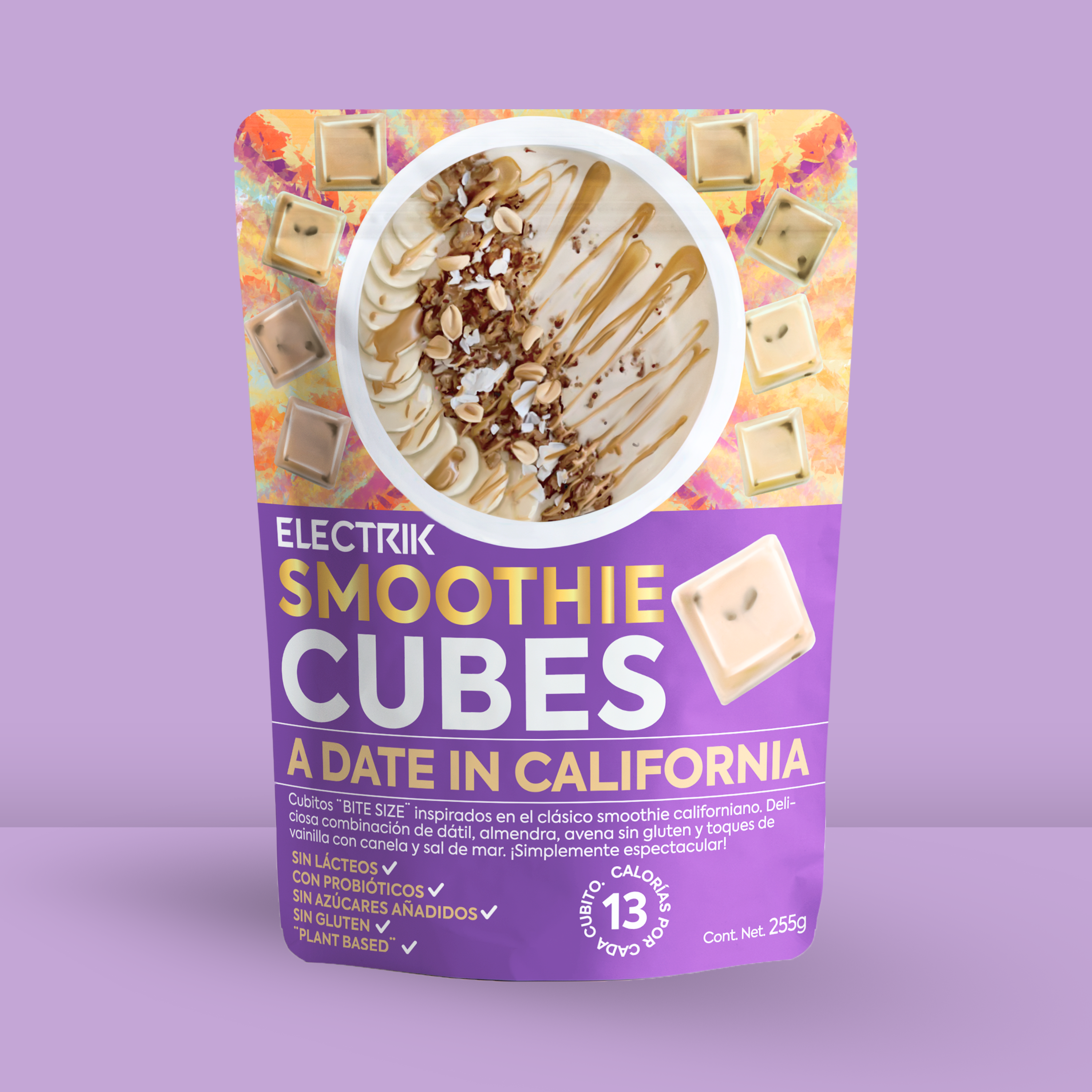 ELECTRIK  Smoothie cubes A date in California  255g - Frozen-Boutique