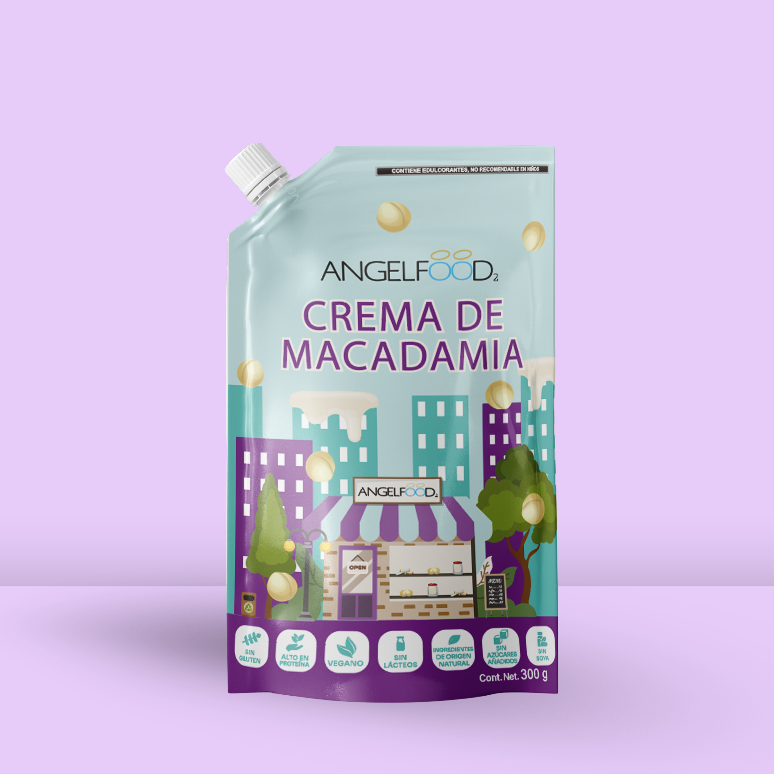 Angelfood - crema de macadamia 300g
