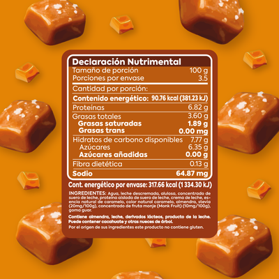 Frozen Boutique Helado  Proteína  Caramelo 350 g