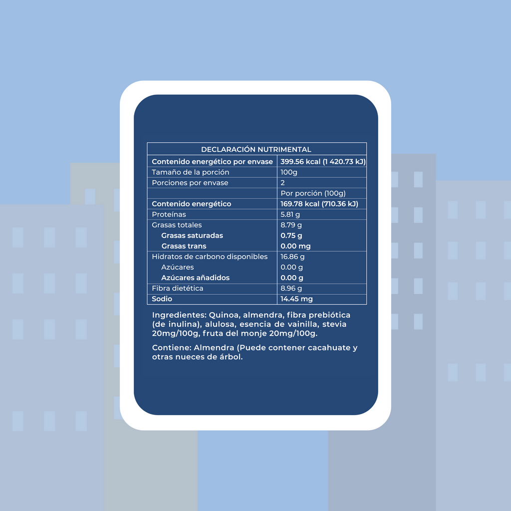 ANGELFOOD Cereal de Quinoa Crunch Frosted 200g - Frozen-Boutique