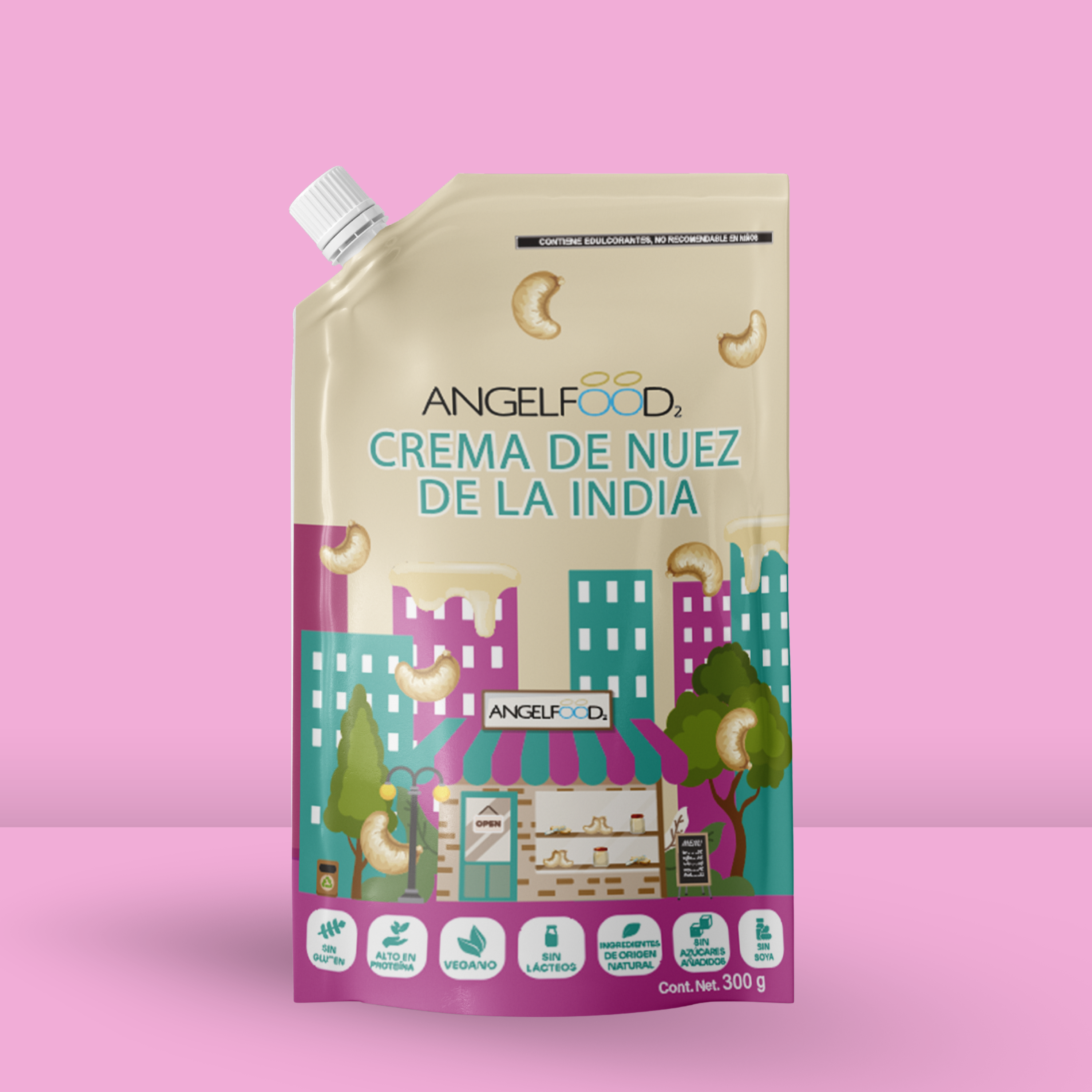 Angelfood - crema de nuez de la india 300g