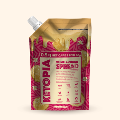 Ketopia Spread Vainilla Cookie 200g