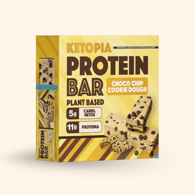 Ketopia Barra de Proteina Cookie Dough 6 Pack