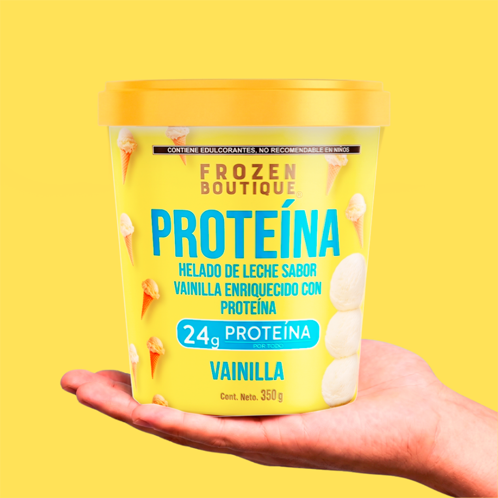 Frozen Boutique  Helado  Proteína Vainilla  350 g