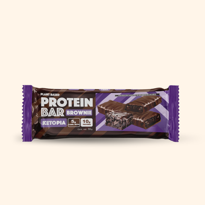 Ketopia Barra de Proteina Brownie 55 g