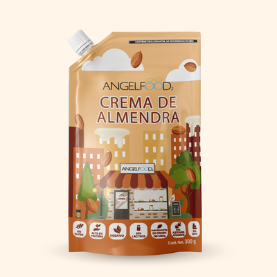 Angelfood Crema de Almendra 300g