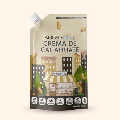 Angelfood Crema de Cacahuate 300g