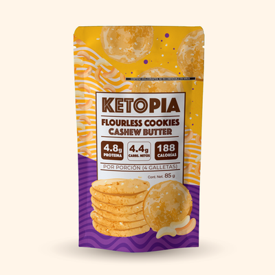 Ketopia Galletas Sin Azúcar Keto Butter Cashew 85g
