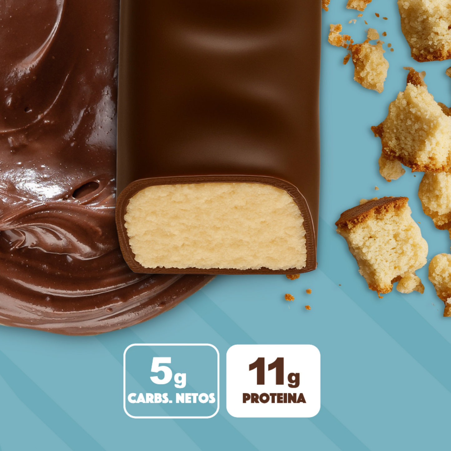 KETOPIA  Barra de Proteína Keto Vanilla Fudge 55g - Frozen-Boutique
