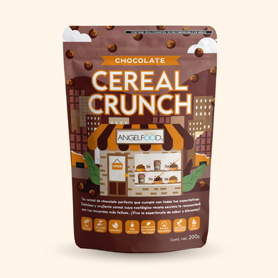 Angelfood Cereal de Quinoa Crunch Chocolate 200g