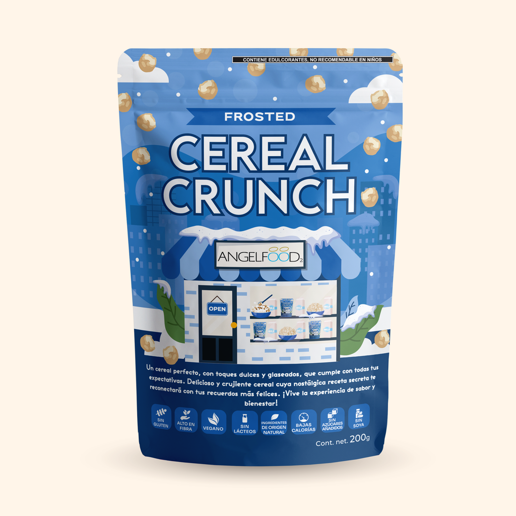 ANGELFOOD Cereal de Quinoa Crunch Frosted 200g