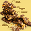 KETOPIA Chocolate Peanut Butter Barks 120g - Frozen-Boutique