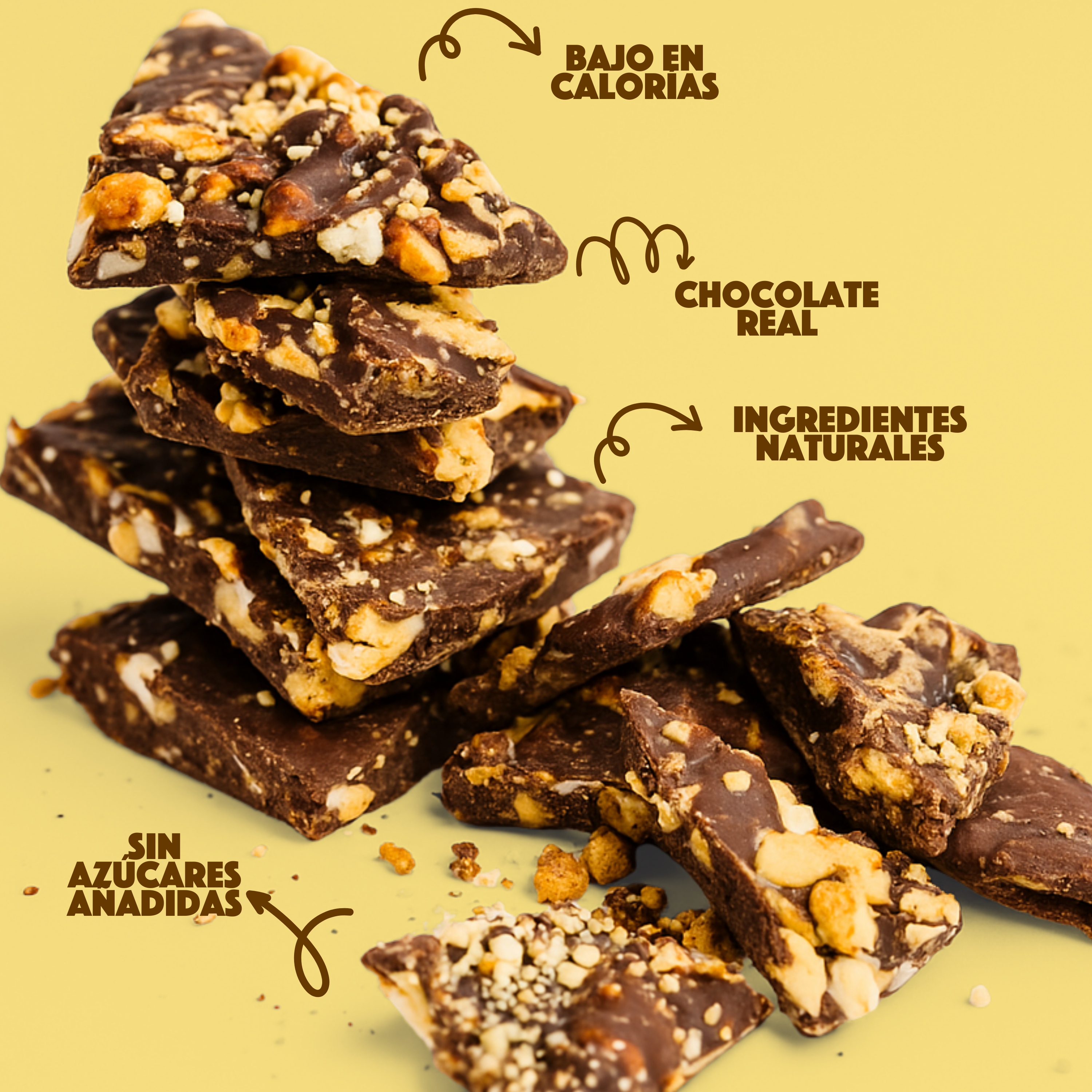 KETOPIA Chocolate Peanut Butter Barks 120g - Frozen-Boutique