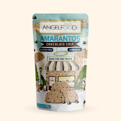 Angelfood Amarantos chocolate Chip 76g