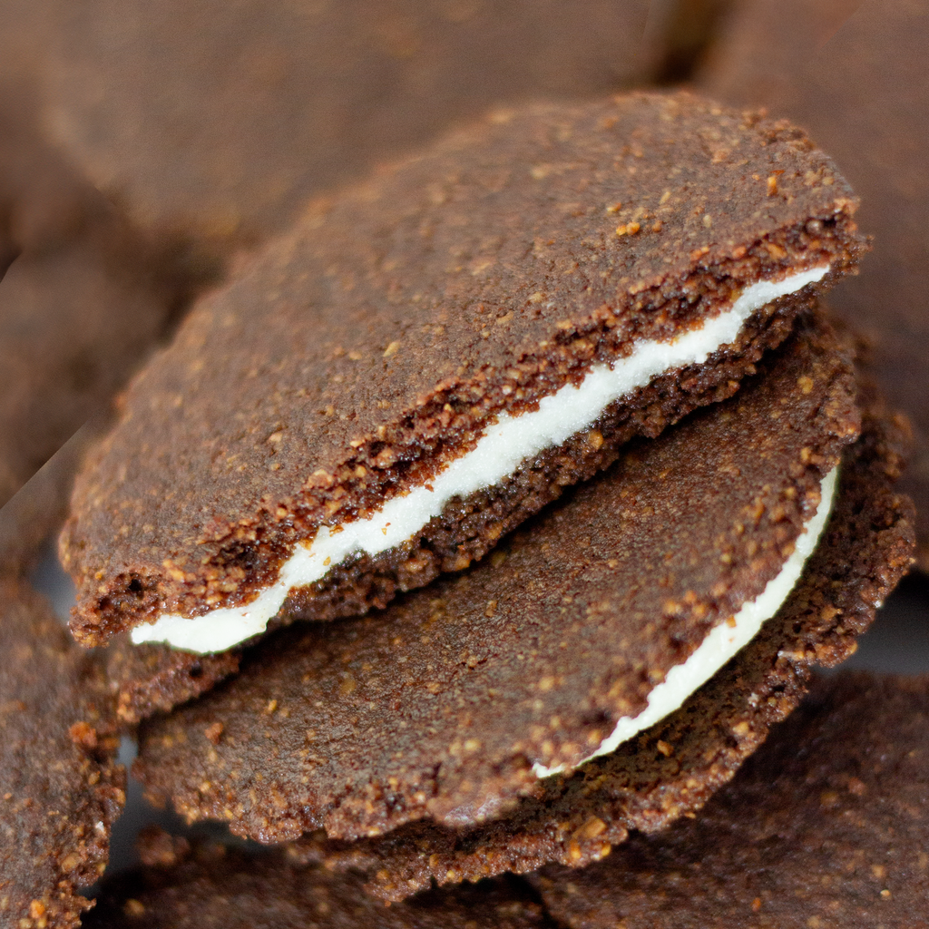 KETOPIA Galletas Sin Azúcar Keto Sandwich Chocolate Wafer 110g - Frozen-Boutique