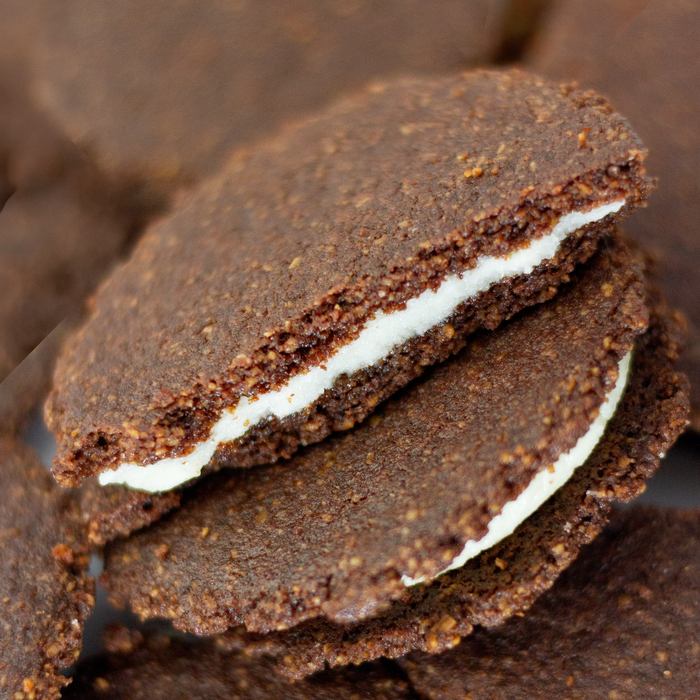 KETOPIA Galletas Sin Azúcar Keto Sandwich Chocolate Wafer 110g - Frozen-Boutique