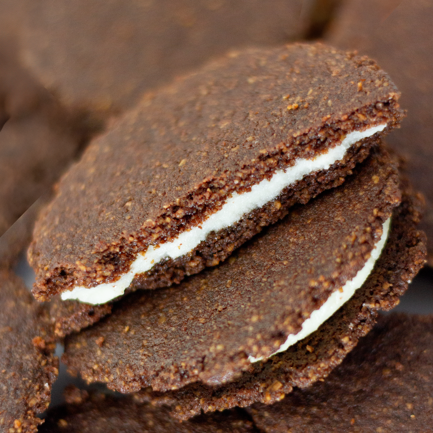 KETOPIA Galletas Sin Azúcar Keto Sandwich Chocolate Wafer 110g - Frozen-Boutique