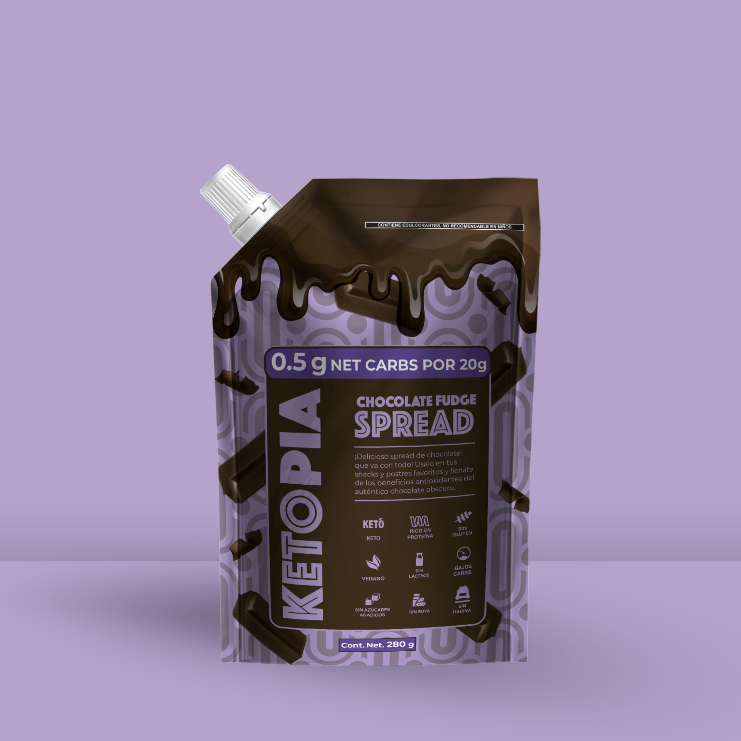 Ketopia Chocolate Fudge spread 200g