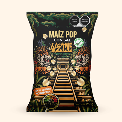 Insane Maíz Pop Sal  250g