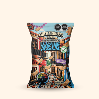 Insane Chicharrones de Soya Naturales 30G