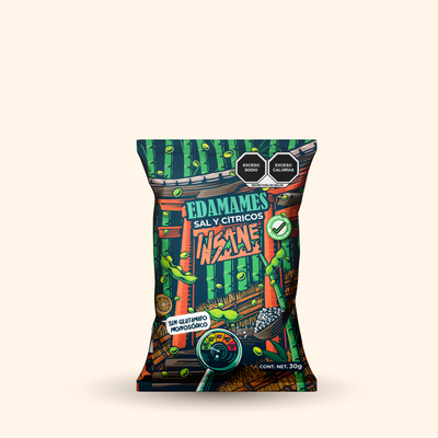 Insane Edamames Sal y Cítricos 30g