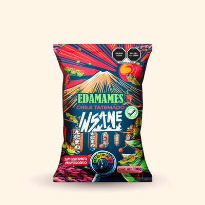 Insane Edamames Chile Tatemado  100 g