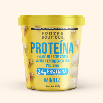 Frozen Boutique  Helado  Proteína Vainilla  350 g