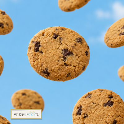 Angelfood Crispy Cookies Chocolate Chip  120g