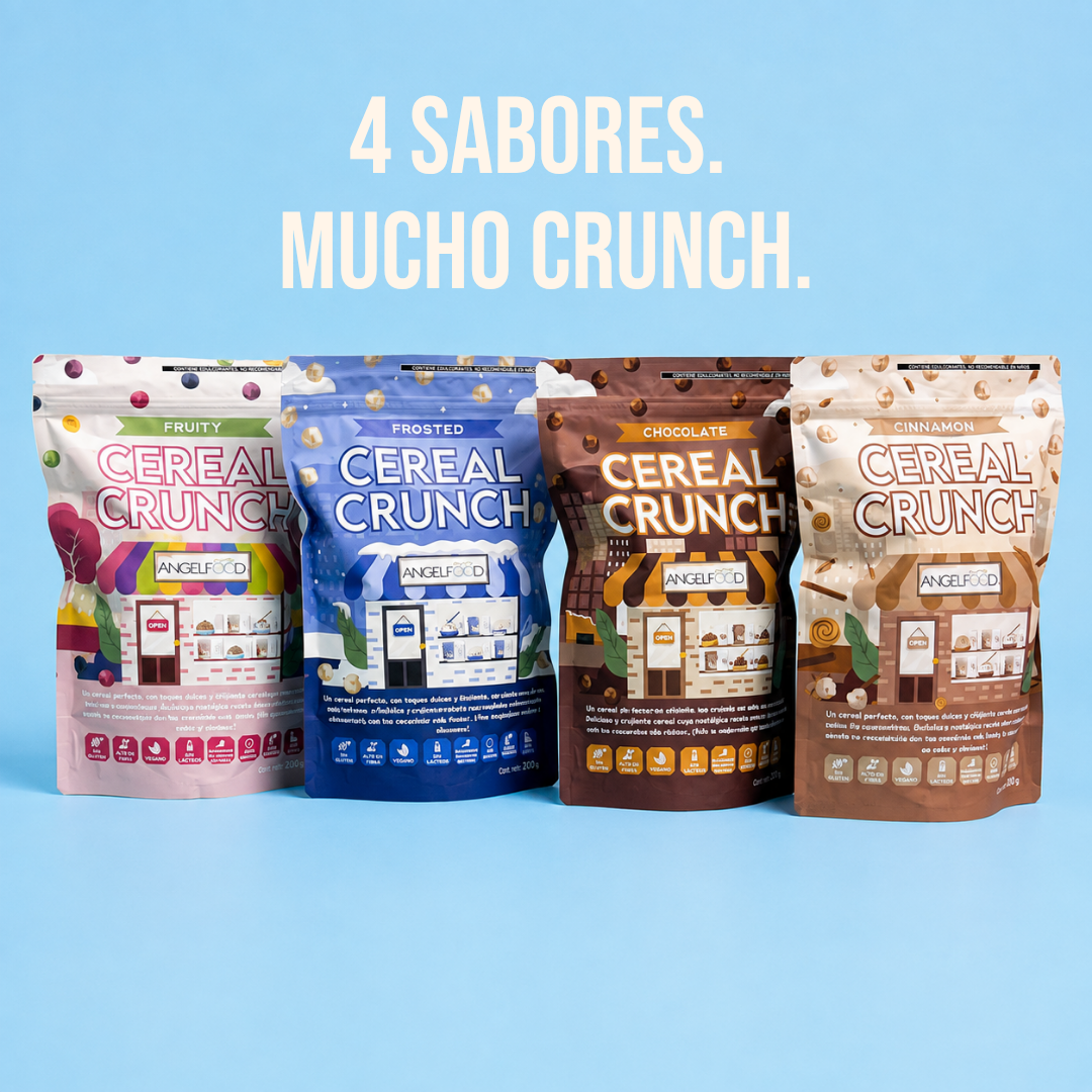 Angelfood Cereal de Quinoa Crunch Chocolate 200g