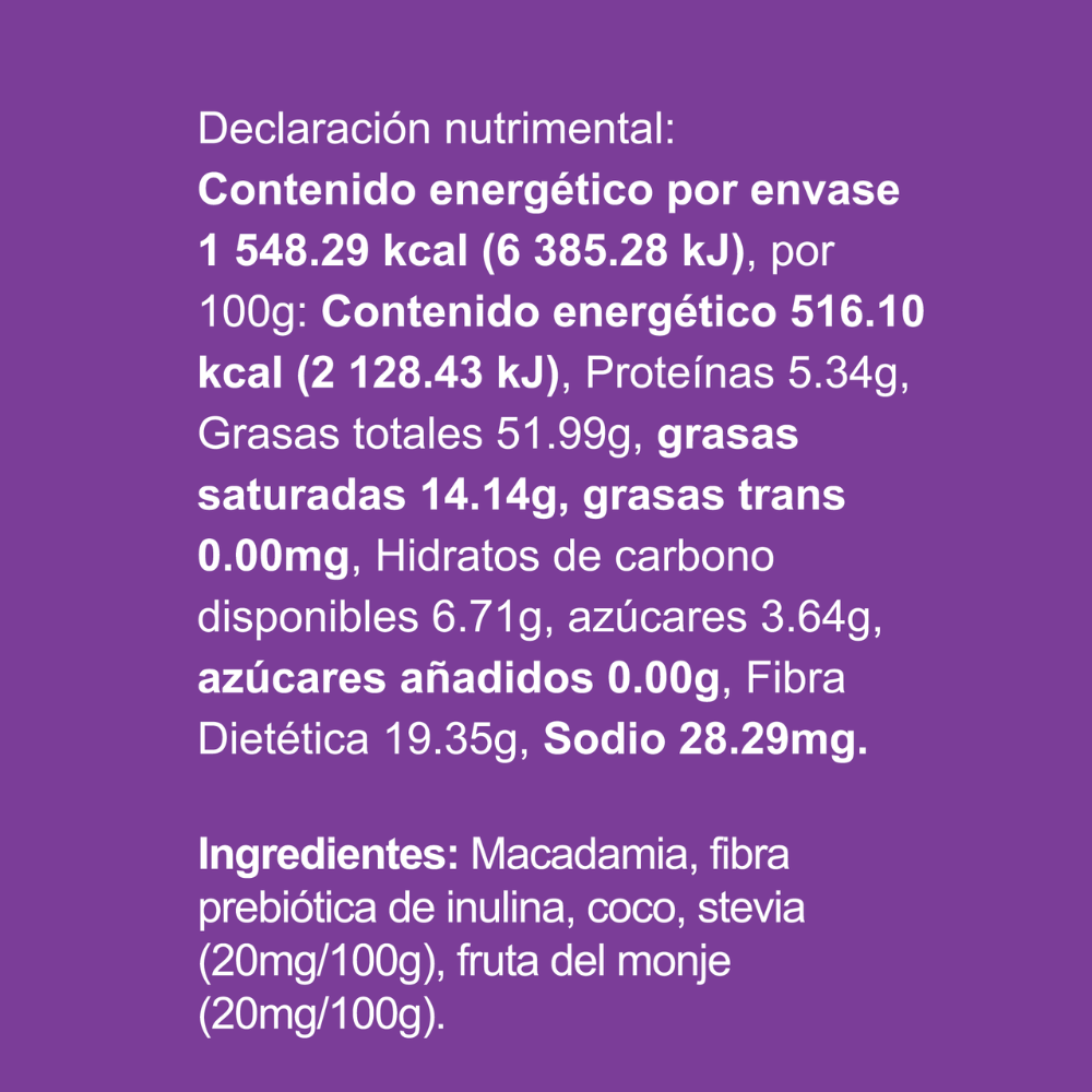 Angelfood  Crema de Macadamia 300g