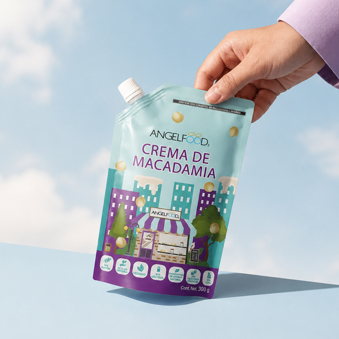 Angelfood  Crema de Macadamia 300g