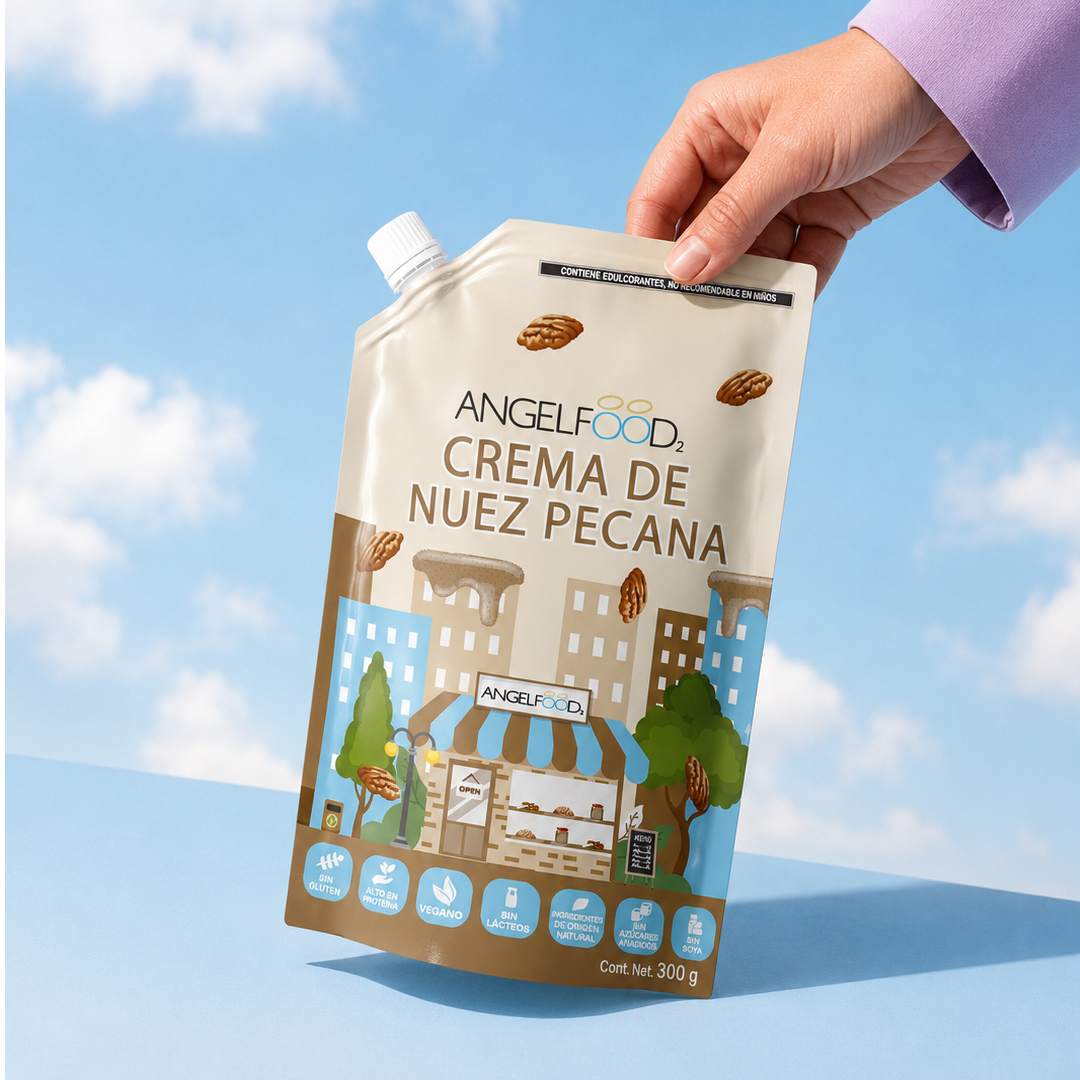 Angelfood Crema de Nuez Pecana 300g