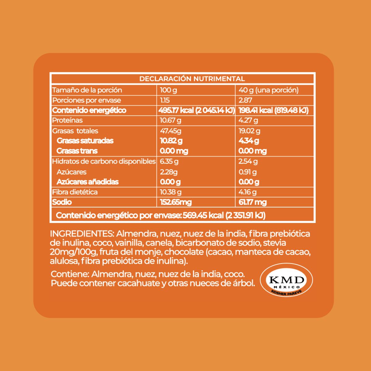 Ketopia Galletas Sin Azúcar Keto Chocolate Butter Pecan 115g