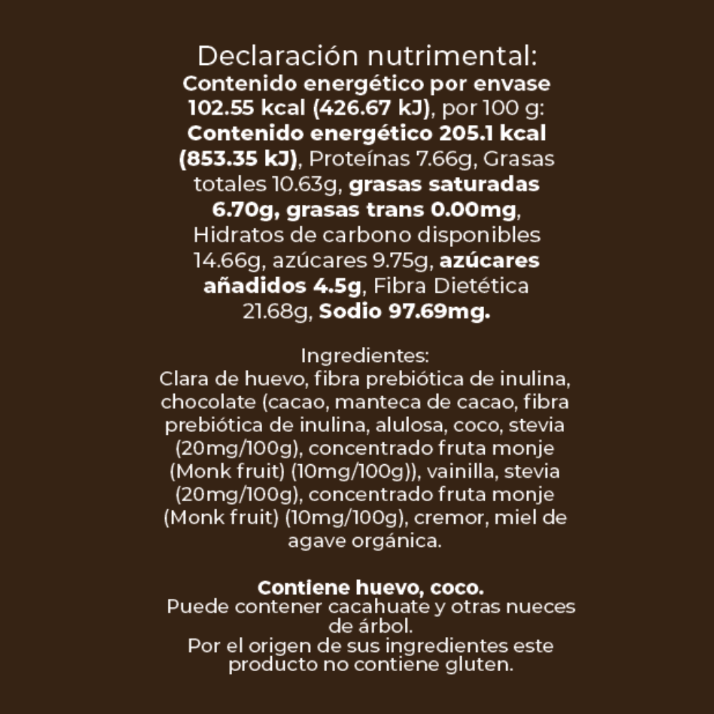 AngelFood Merengues de Chocolate Fudge 50g