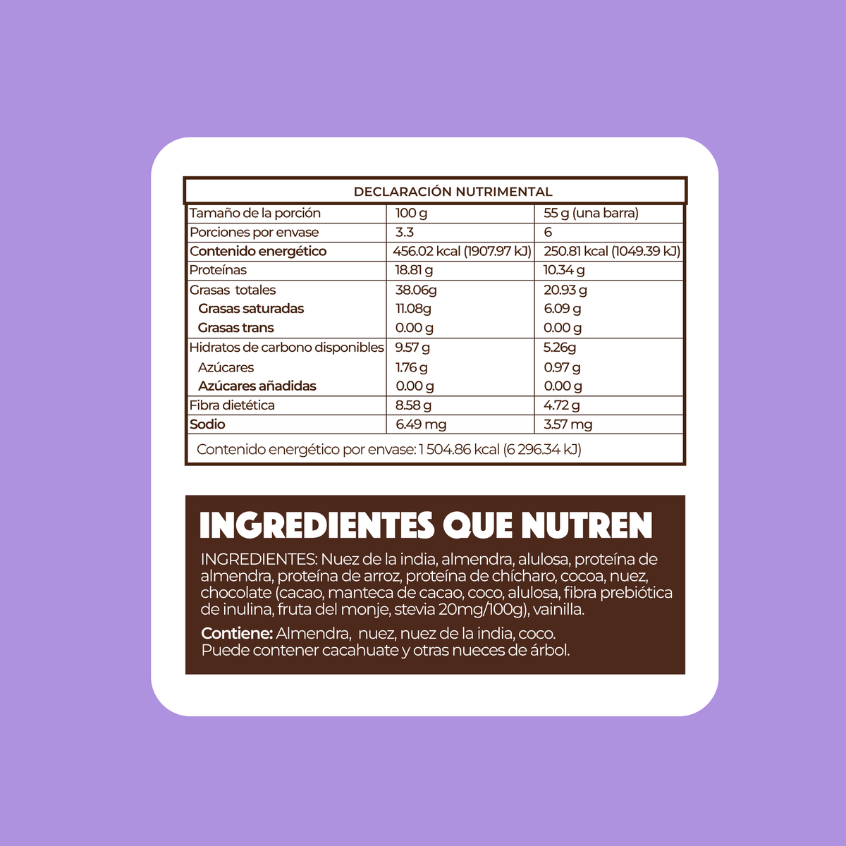 Ketopia Barras de Proteina keto 10 g de proteina Brownie -  12 Pack barritas de 55g c/u