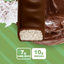 Ketopia Barras de Proteina keto 10 g de proteina Fudge Coconut - 12 Pack barritas de 55g c/u