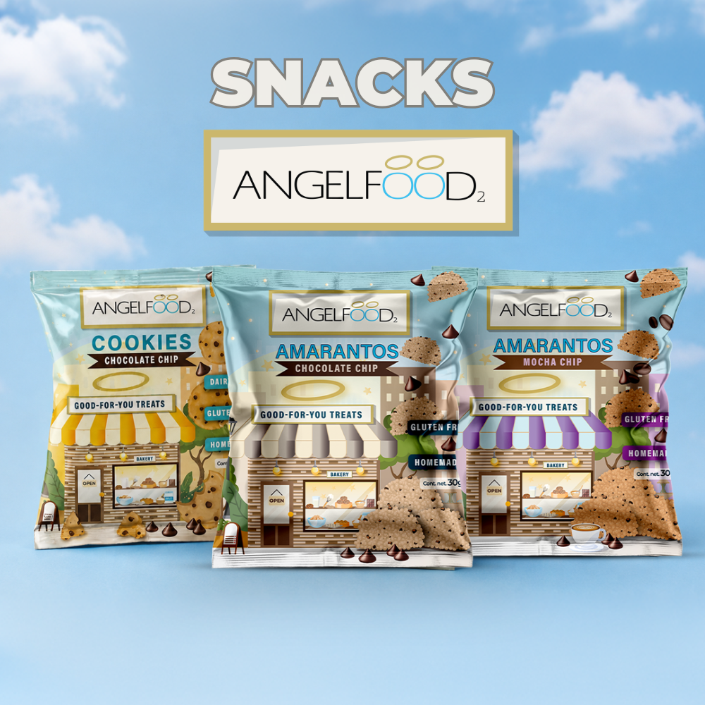 Angelfood Amarantos Snack Chocolate chip 30g