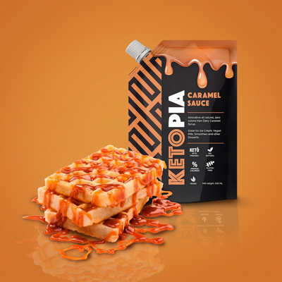 Ketopia Syrup Caramel Keto Líquido  250g