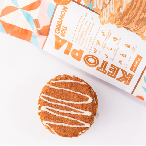 Galletas Keto Almond Thins Cinnamon Roll 100g