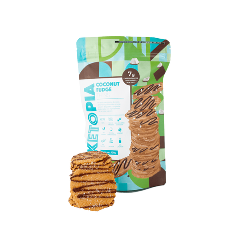 Galletas Keto Almond Thins Coconut Fudge 115g