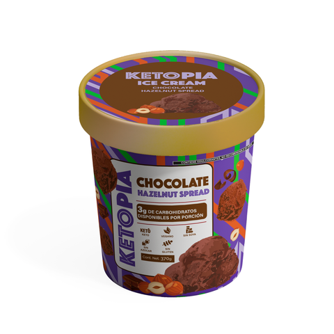 HELADO KETO CHOCOLATE HAZELNUT 473ml