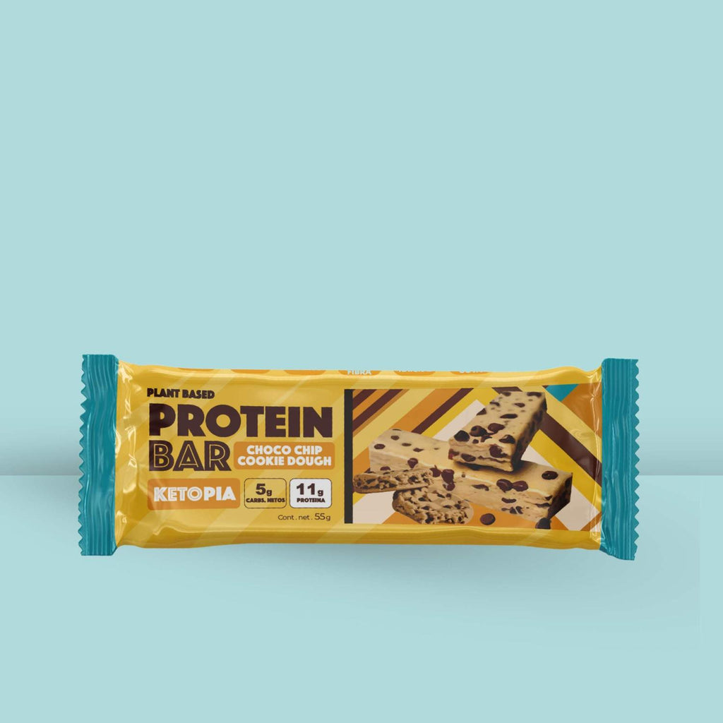 KETOPIA  Barra de Proteína Keto Cookie Dough 55g - Frozen-Boutique