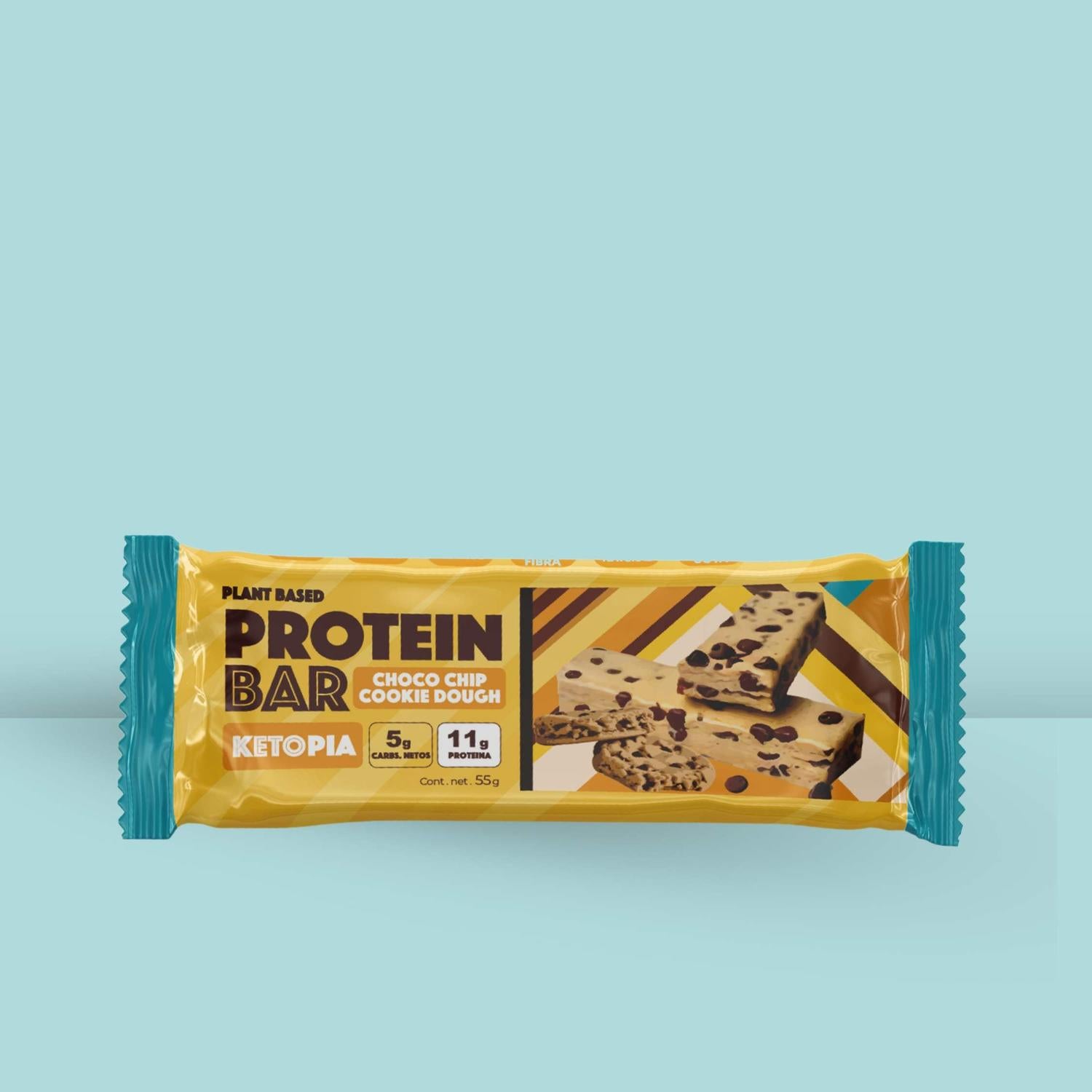 KETOPIA  Barra de Proteína Keto Cookie Dough 55g - Frozen-Boutique